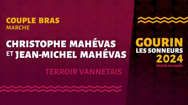 Gourin 2024 - Bras - Marche : Christophe et Jean-Michel Mahévas