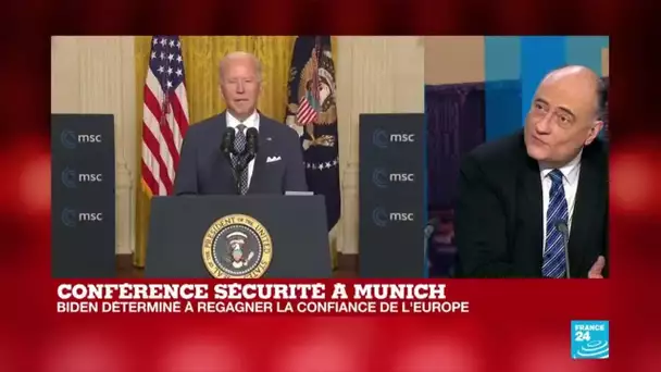 Conférence sur la sécurité à Munich : Biden déterminé à regagner la confiance de l'Europe