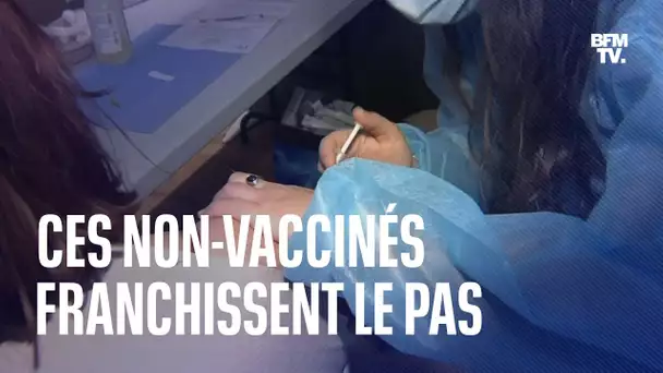 Ces non-vaccinés franchissent le pas de la première dose