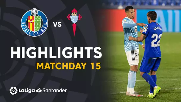 Highlights Getafe CF vs RC Celta (1-1)