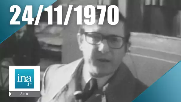 24 Heures sur la Une : émission du 24 novembre 1970