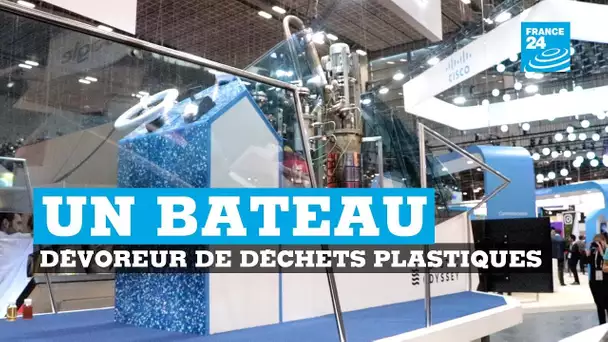 Connaissez-vous le bateau dévoreur de déchets plastiques ?