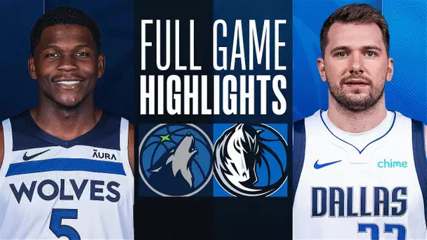 TIMBERWOLVES vs MAVERICKS | NBA ABU DHABI GAMES | FULL GAME HIGHLIGHTS | October 7, 2023