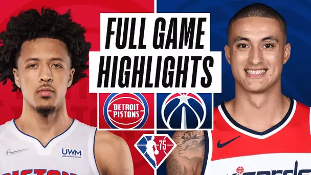 PISTONS at WIZARDS | FULL GAME HIGHLIGHTS | February 14, 2022