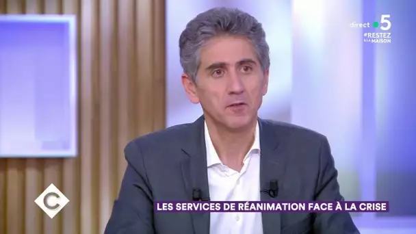 Les services de réanimation face à la crise - C à Vous - 06/04/2020