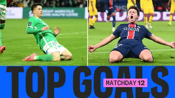 Les PLUS BEAUX BUTS de la 12ème journée | Ligue 1 McDonald's 24/25