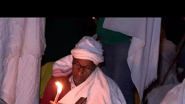 Les Éthiopiens célèbrent le Noël orthodoxe dans la ville sainte de Lalibela