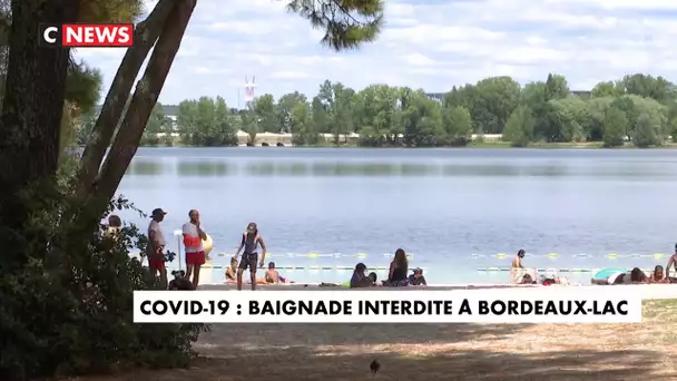 Covid-19 : baignade interdite à Bordeaux-lac