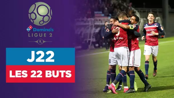 Domino's Ligue 2 (J22) : Revivez les 22 buts de la soirée !