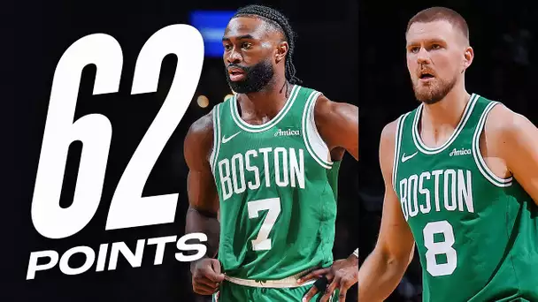 Jaylen Brown & Kristaps Porzingis combine for 62-PTS vs Bulls | January 29, 2025