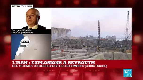 Explosions à Beyrouth : des victimes toujours sous les décombres