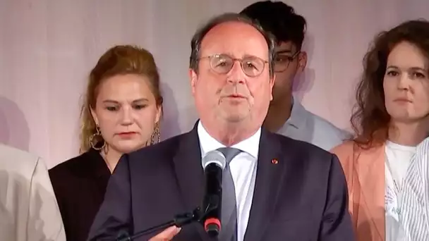 La déclaration de François Hollande : "La satisfaction, c'est d’avoir écarté l’extrême-droite"