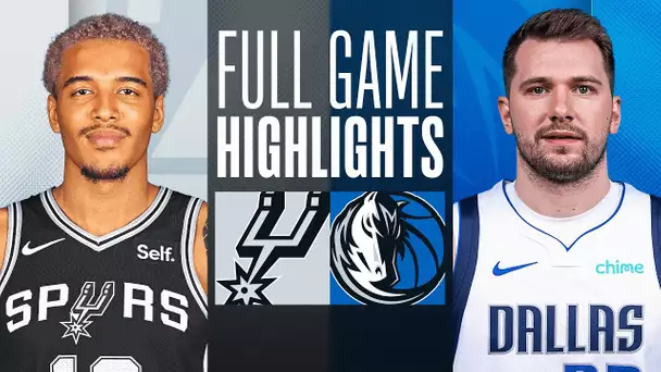 SPURS at MAVERICKS | FULL GAME HIGHLIGHTS | December 23, 2023