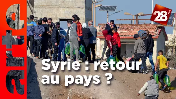 Après la chute du régime, l’heure du retour au pays pour les réfugiés syriens ? | 28 minutes | ARTE