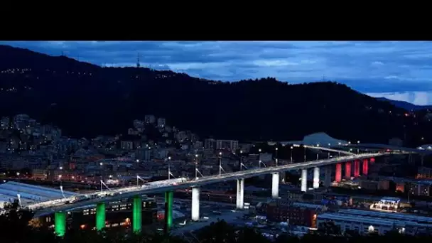 Italie : deux ans après son effondrement, le nouveau viaduc de Gênes a été inauguré