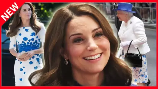 ✅  Kate Middleton pleine de respect pour Elizabeth II : ce détail vestimentaire remarqué