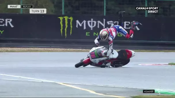 L'impressionnante chute de Joe Roberts lors des Q1