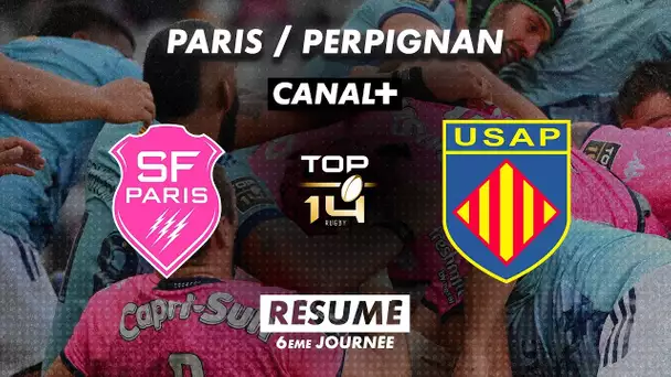 Le résumé de Stade Français Paris / Perpignan - TOP 14 - 6ème journée