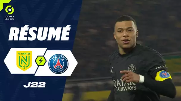 FC NANTES - PARIS SAINT-GERMAIN (0 - 2) - Résumé - (FCN - PSG) / 2023/2024