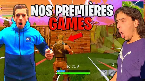 ONT RÉAGIT A NOS PREMIERE GAME FORTNITE BATTLE ROYALE ! UNE CATASTROPHE