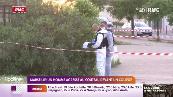 Marseille: pronostic vital engagé pour un homme poignardé à la sortie des classes