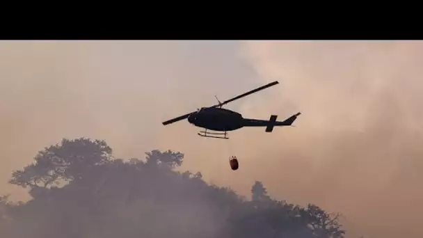 Les feux de forêt en Croatie : les pompiers évitent le pire près de Split