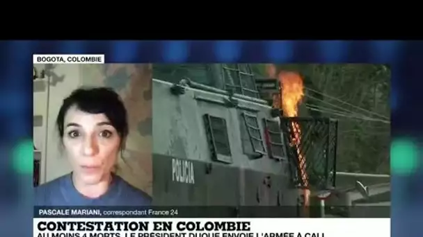 Colombie : l'armée en renfort à Cali, épicentre de la contestation