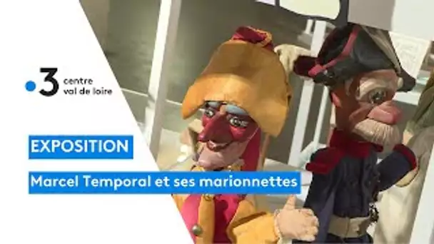 Beaugency : une exposition consacrée à Marcel Temporal, le roi de la marionnette