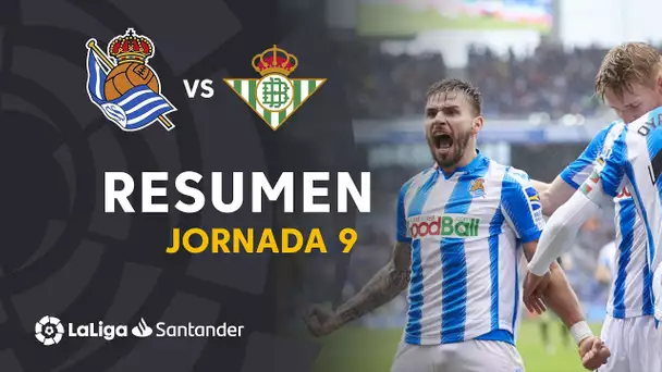 Resumen de Real Sociedad vs Real Betis (3-1)