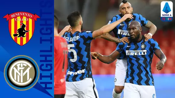 Benevento 2-5 Inter | Doppietta di Lukaku e il primo gol di Hakimi | Serie A TIM