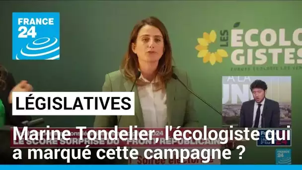 Législatives : Marine Tondelier, la cheffe des écologistes qui a marqué cette campagne ?