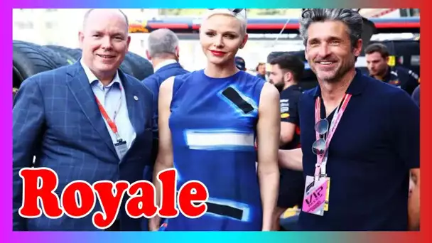 Charlene de Monaco est m@gnifique lors du Grand Prix de Formule 1