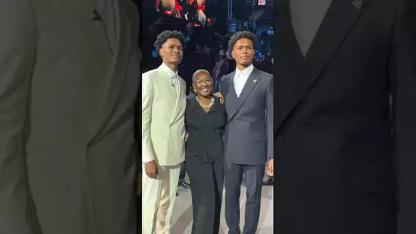 Proud Mom of the Thompson Twins at the #NBADraft! 💕| #Shorts