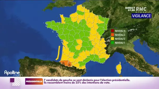 Météo : les Pyrénées-Atlantiques et les Hautes-Pyrénées en vigilance orange