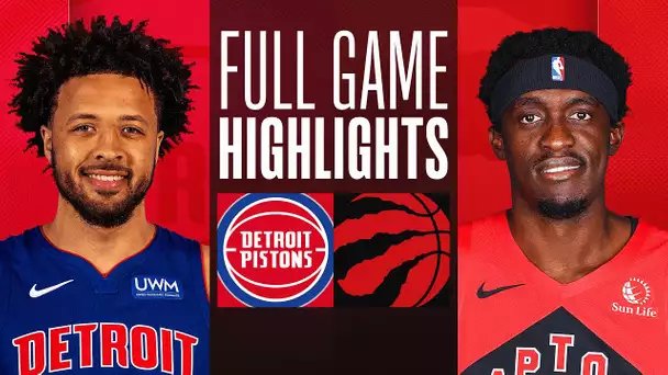 PISTONS at RAPTORS | FULL GAME HIGHLIGHTS | November 19, 2023