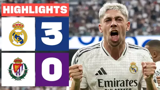 REAL MADRID 3 - 0 REAL VALLADOLID CF | RESUMEN LALIGA EA SPORTS