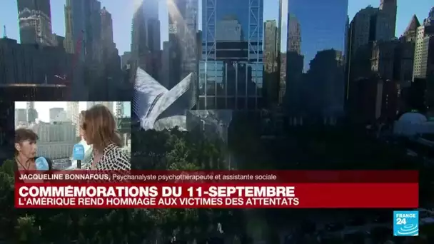 'Le plus difficile pour les victimes du 11 septembre est l'acceptation' témoigne une psychanalyste