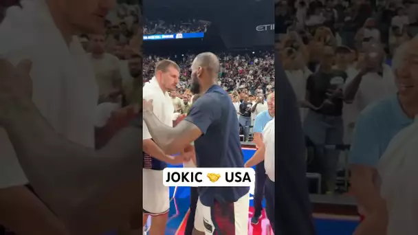 Nikola Jokic 🤝 #USABMNT | #Shorts