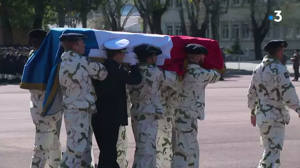 Varces : hommage de ses Frères d'armes à Maxime Blasco tué au Mali