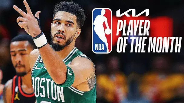 Jayson Tatum Named Eastern Conference Kia Player Of The Month ☀