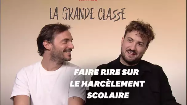 Jérôme Niel et Ludovik à l'affiche de "La grande Classe", une comédie... sur le harcèlement scolaire