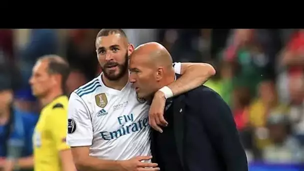 Karim Benzema : Son message touchant à Zinédine Zidane pour son départ du Real Madrid