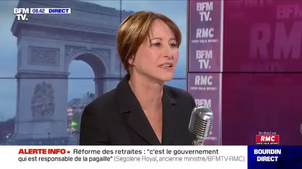 Ségolène Royal tacle Emmanuel Macron  sur les refaites sur RMC et BFMTV
