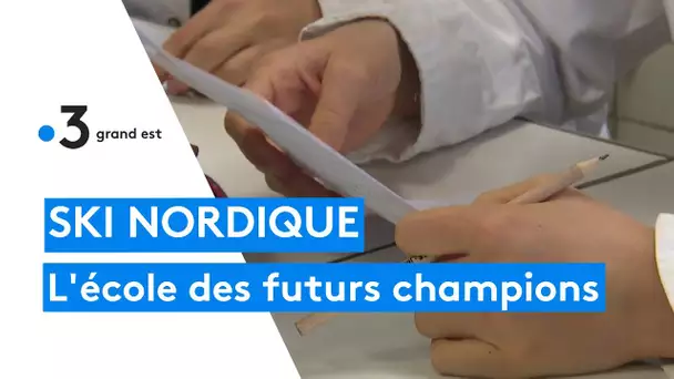 L'école des futurs champions français de ski nordique et alpin