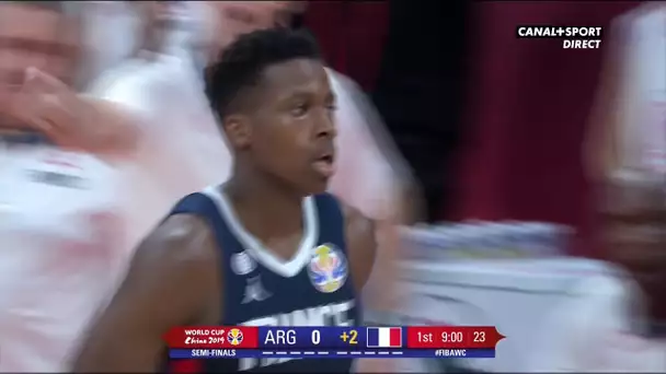 Ntilikina ouvre le score pour le France