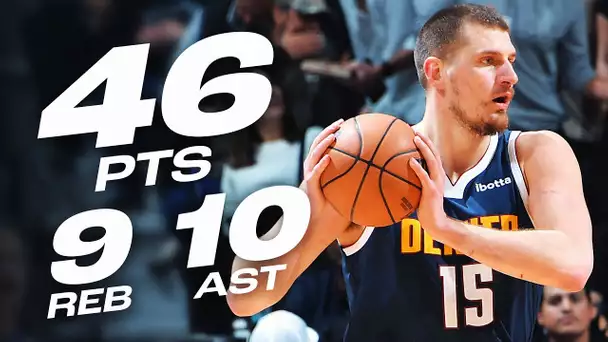 Nikola Jokić GOES OFF For 46 PT DOUBLE-DOUBLE vs Spurs! 🔥 | January 4, 2025