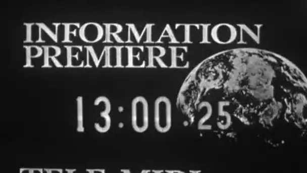 Information Première : émission du 10 avril 1971