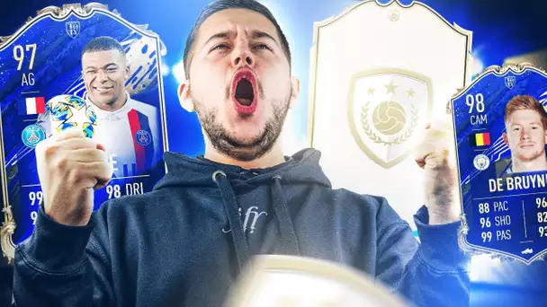 2 TOTY TROP TARD (+90) ET UNE ICÔNE PRIME !! PACK OPENING DE FOLIE !   FUT 20