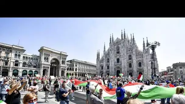 Triste fête nationale en Italie, dédiée aux victimes du covid-19