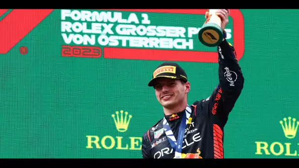 Formule 1 : Max Verstappen remporte en Autriche son 5e Grand Prix d'affilée